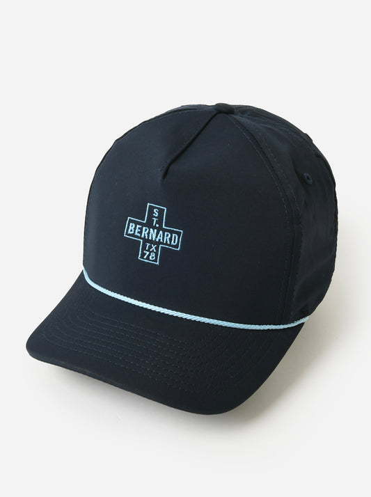 Saint Bernard Cross Logo Rope Hat