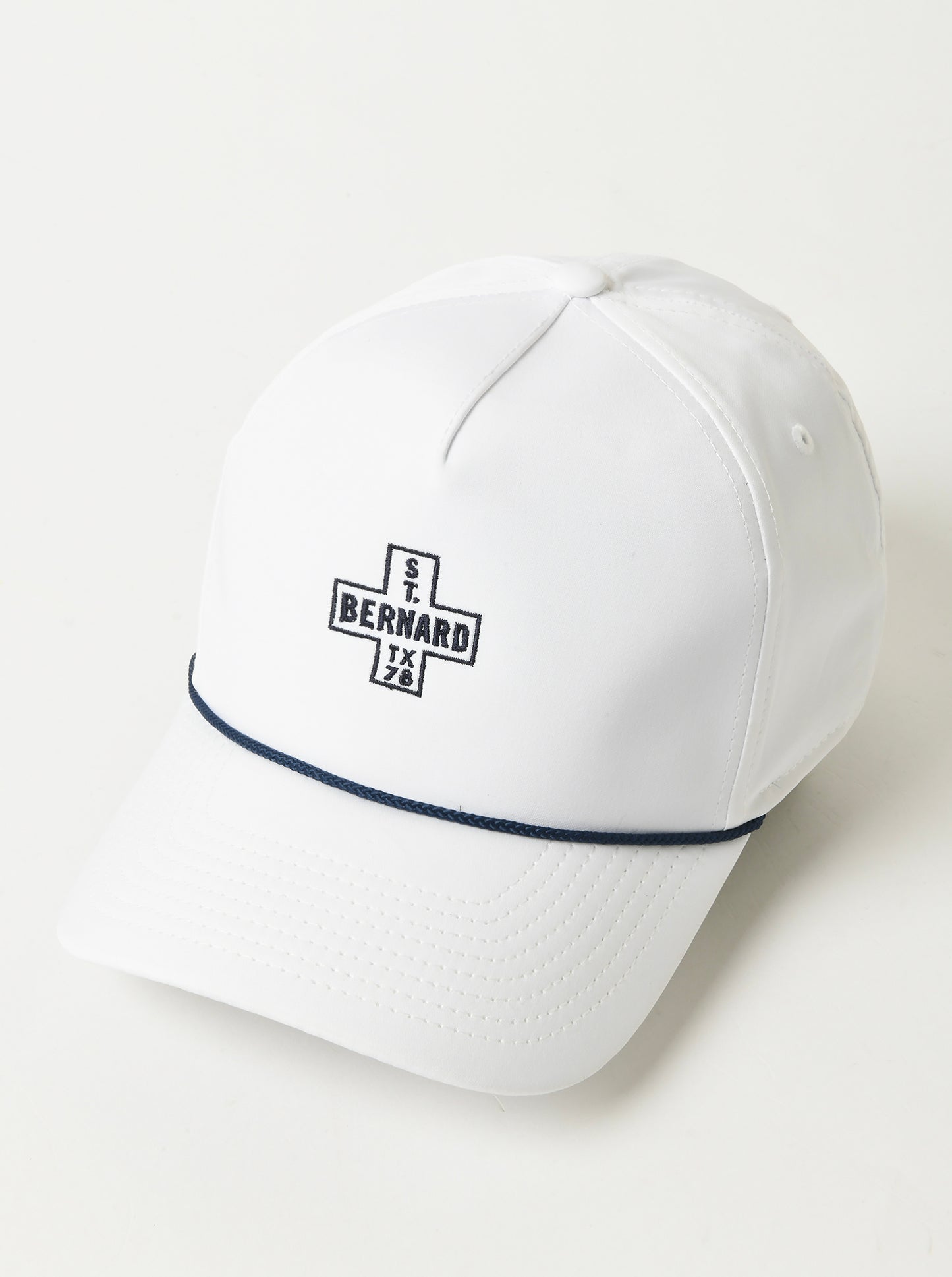 Saint Bernard Cross Logo Rope Hat