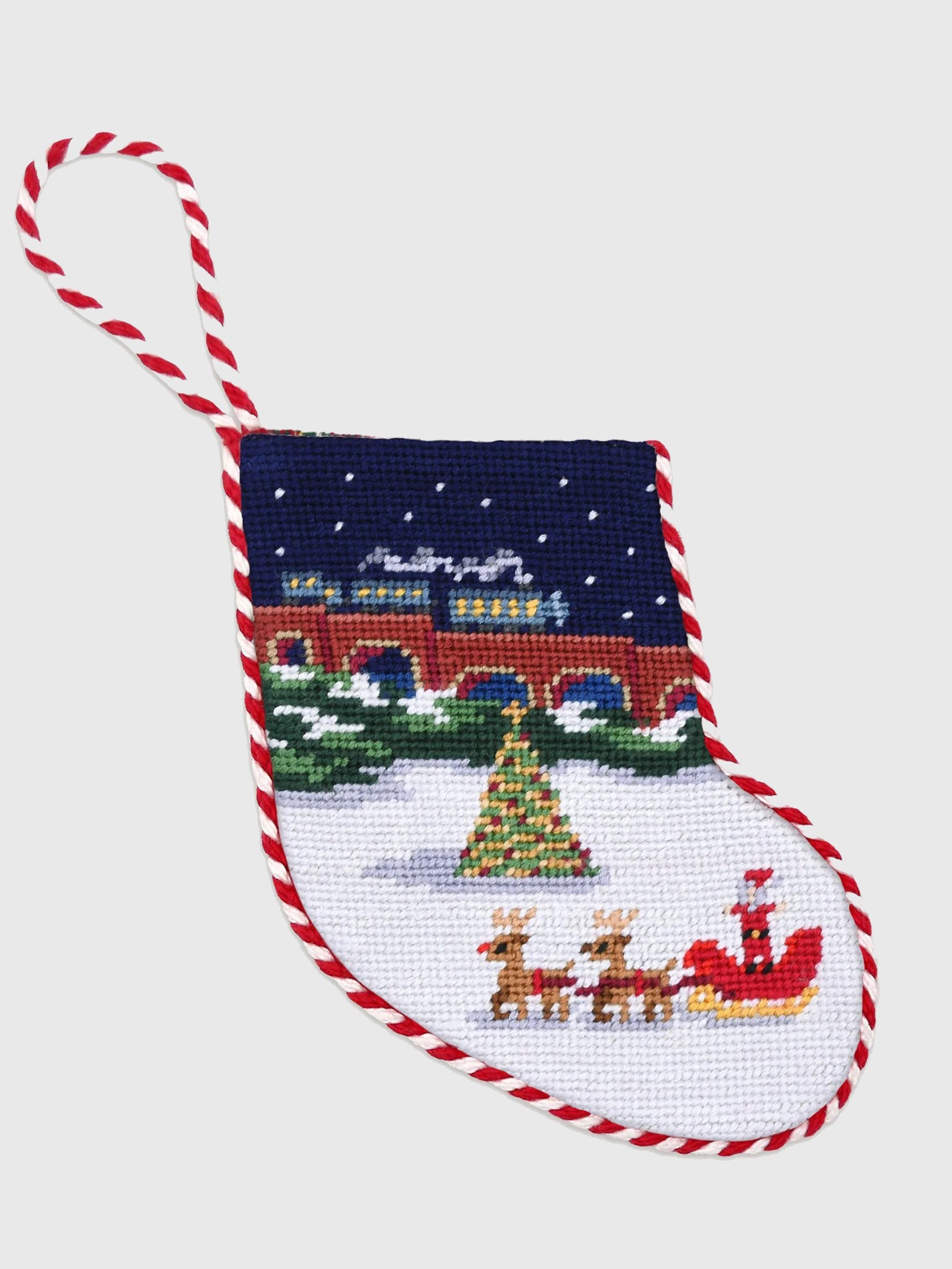 Smathers + Branson North Pole Stocking Ornament - Saint Bernard