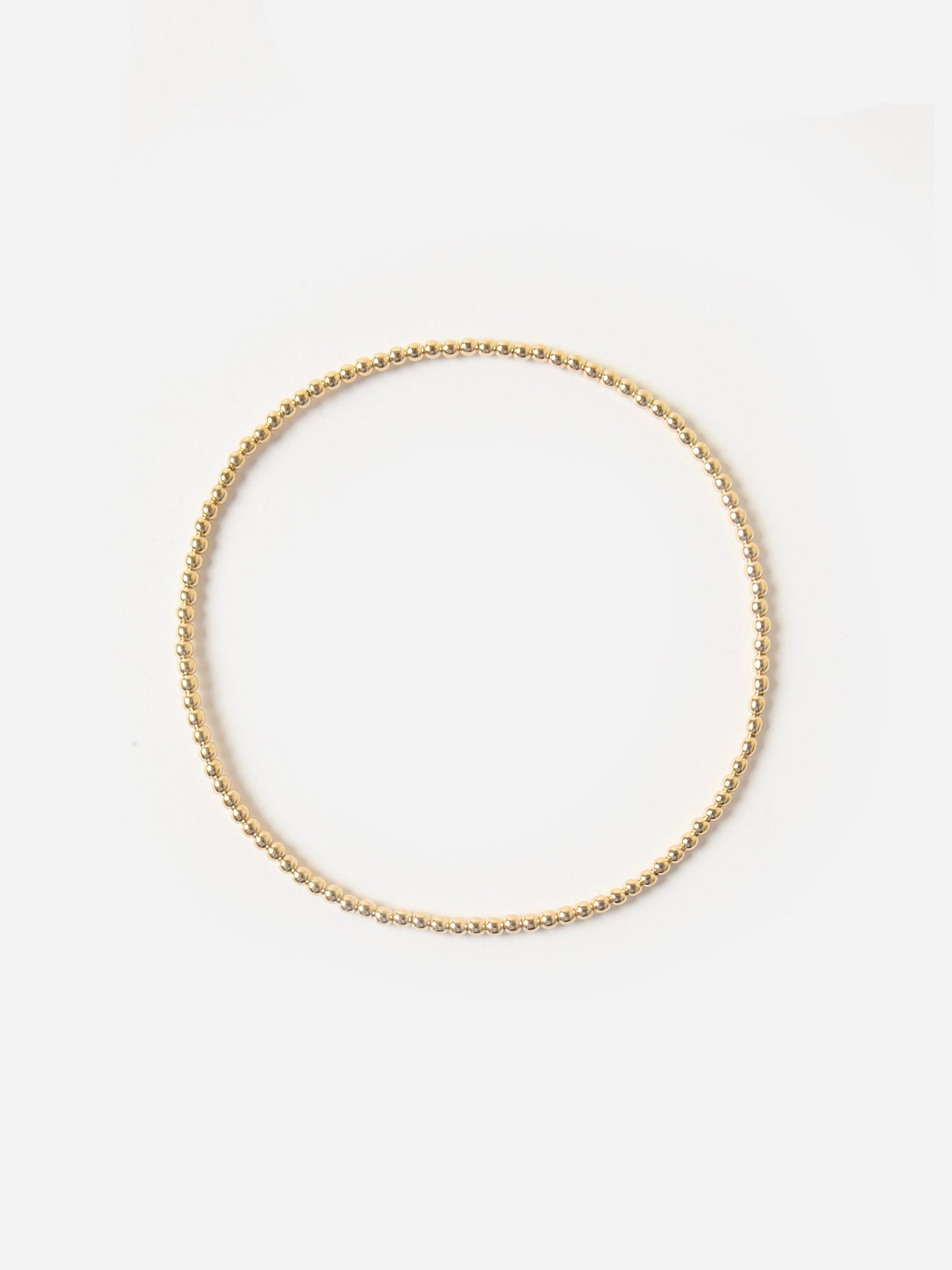 Francie B. 2mm Stretch Bracelet - Saint Bernard