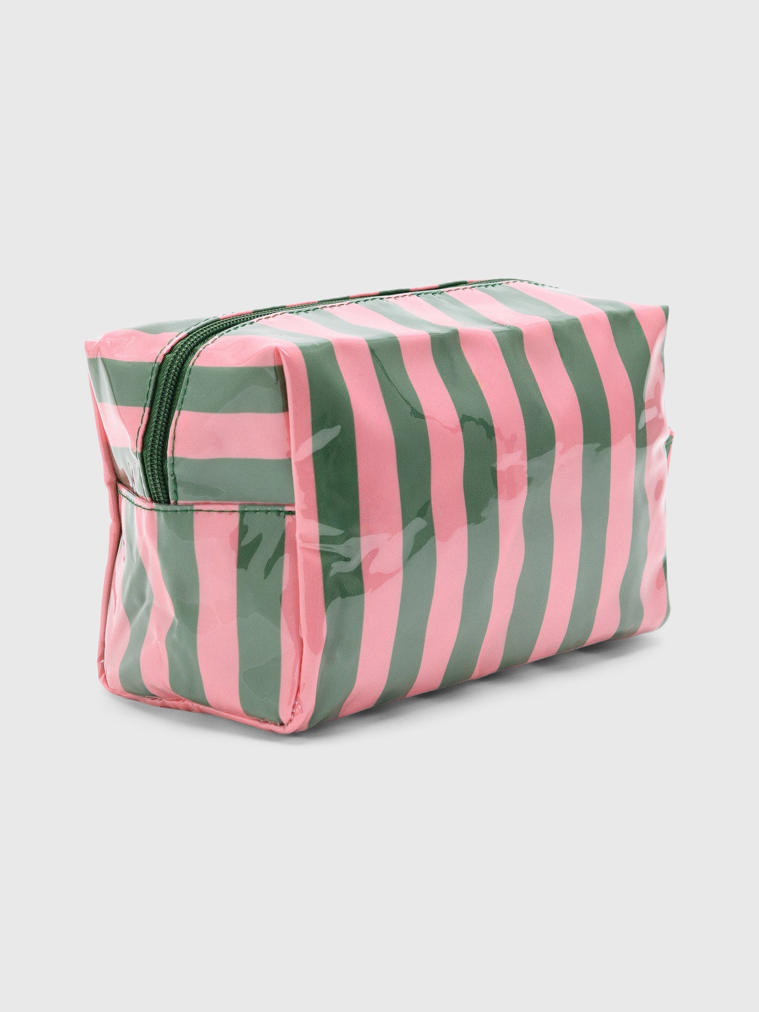 Berno Striped Makeup Bag - Saint Bernard
