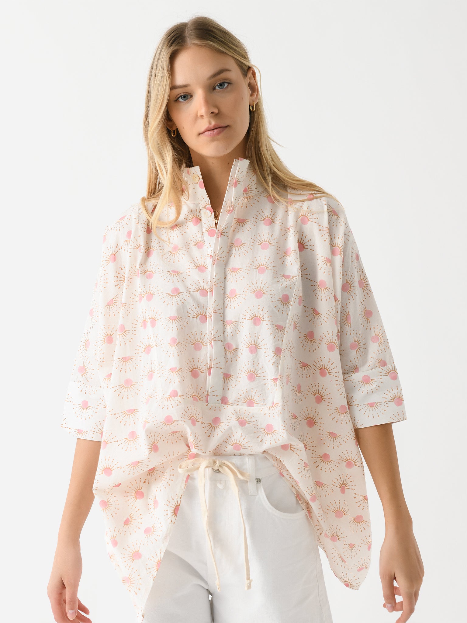 Sur La Vague Women's Structured Tunic - Saint Bernard