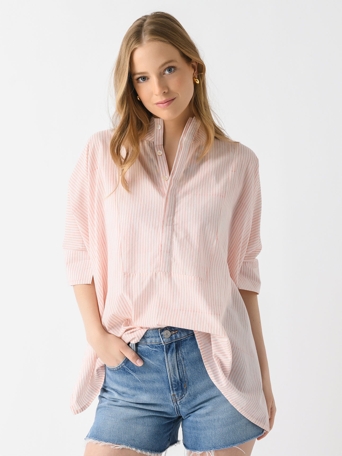 Sur La Vague Women's Structured Tunic - Saint Bernard