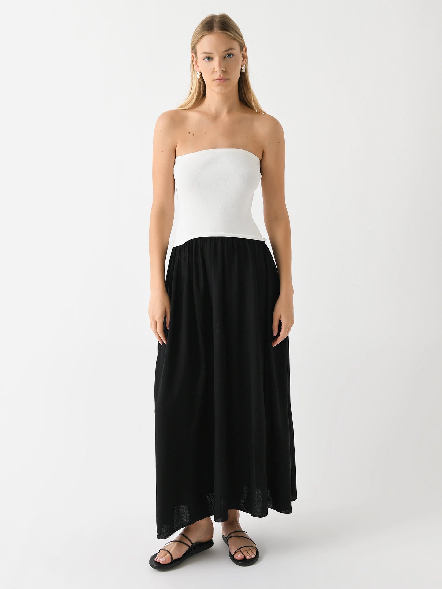Solid + Striped Women's The Strapless Soglio Dress - Saint Bernard