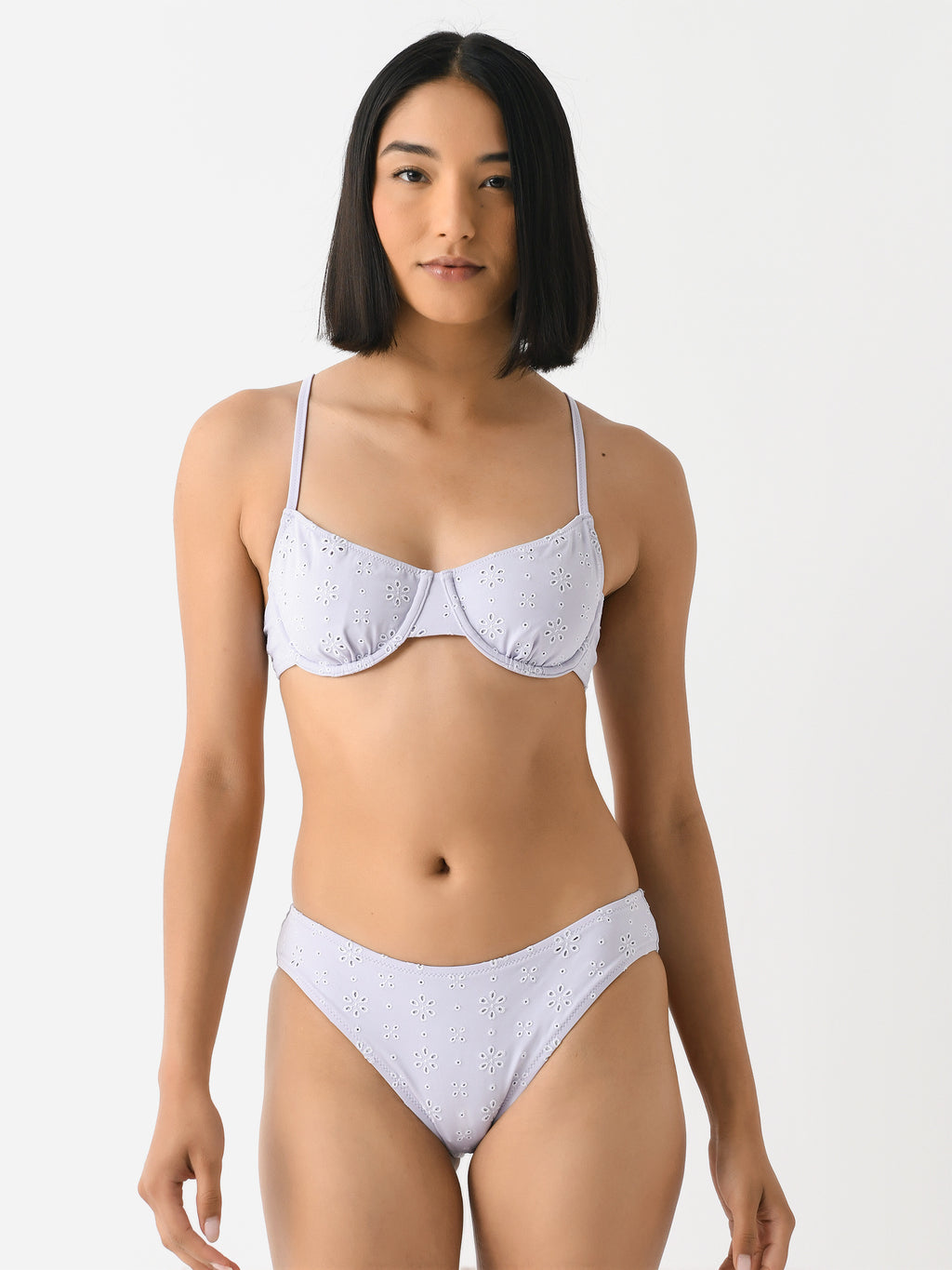 Solid + Striped Women's The Daphne Eyelet Bikini Top - Saint Bernard