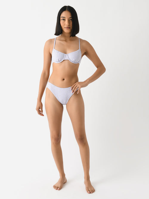 Solid + Striped Women's The Daphne Eyelet Bikini Bottom