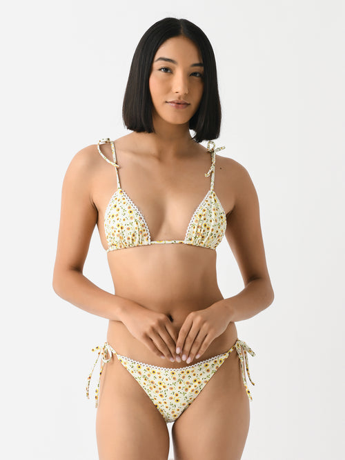 Solid + Striped Women's The Parker Bikini Top