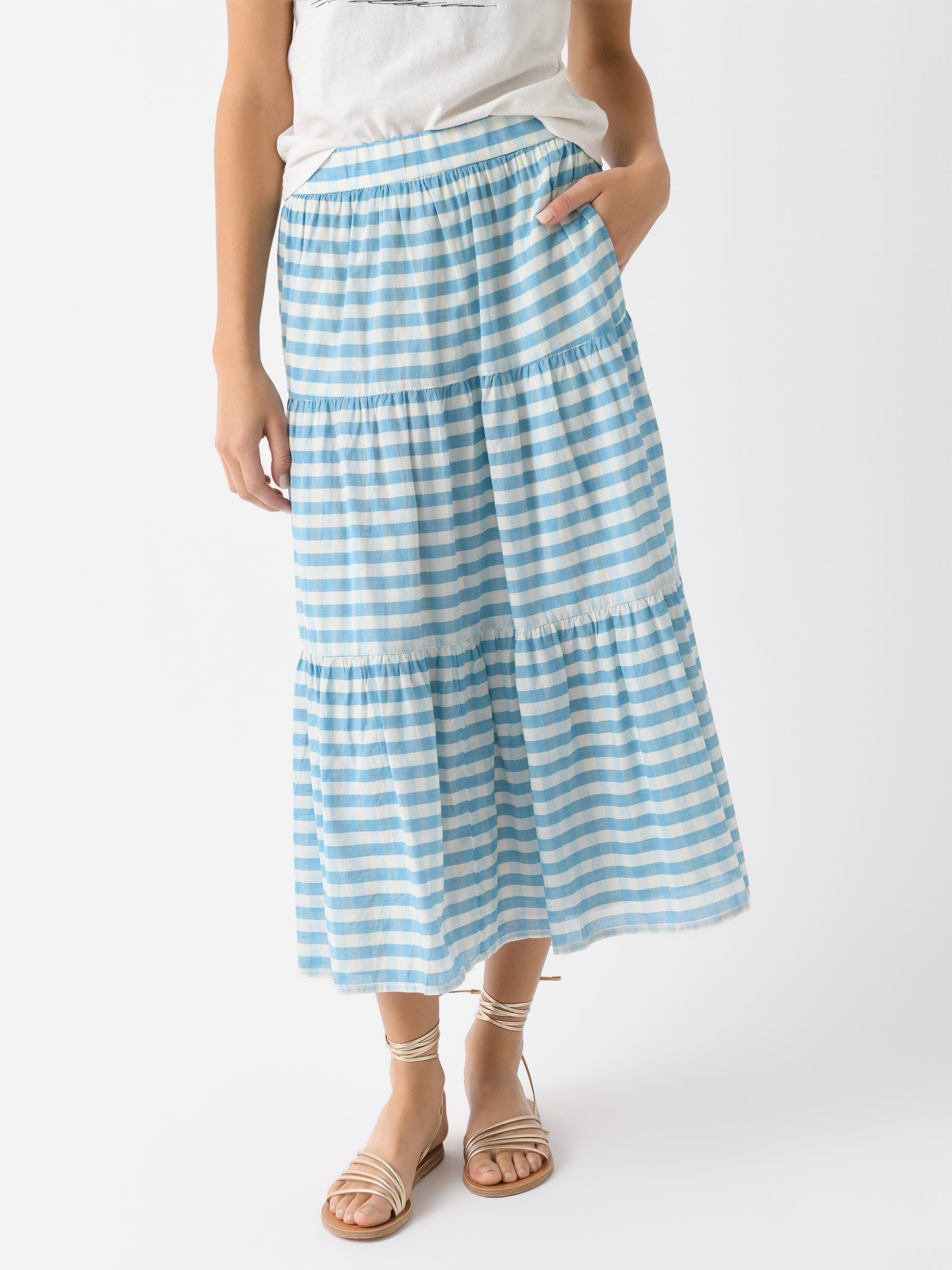 Trovata Women's Makena "C" Skirt - Saint Bernard