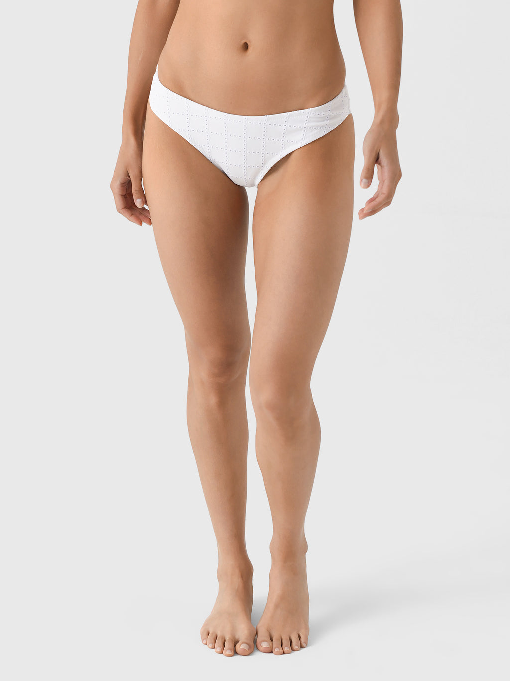 Solid + Striped Women's Eva Eyelet Bikini Bottom - Saint Bernard