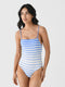 SUNSET STRIPE MARINA BLUE