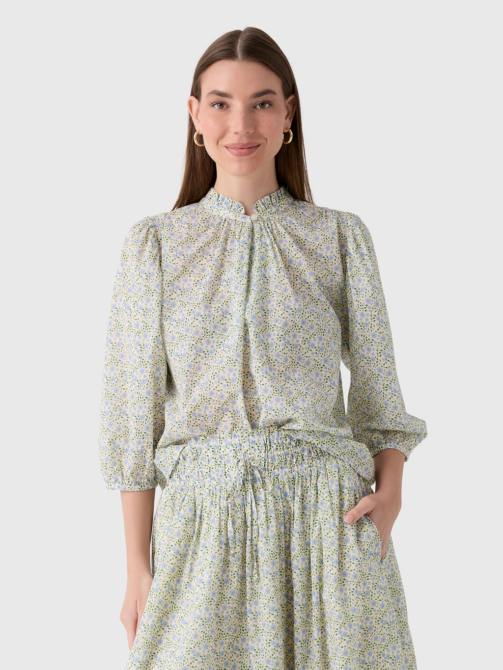 Trovata Women's Orly Blouse - Saint Bernard