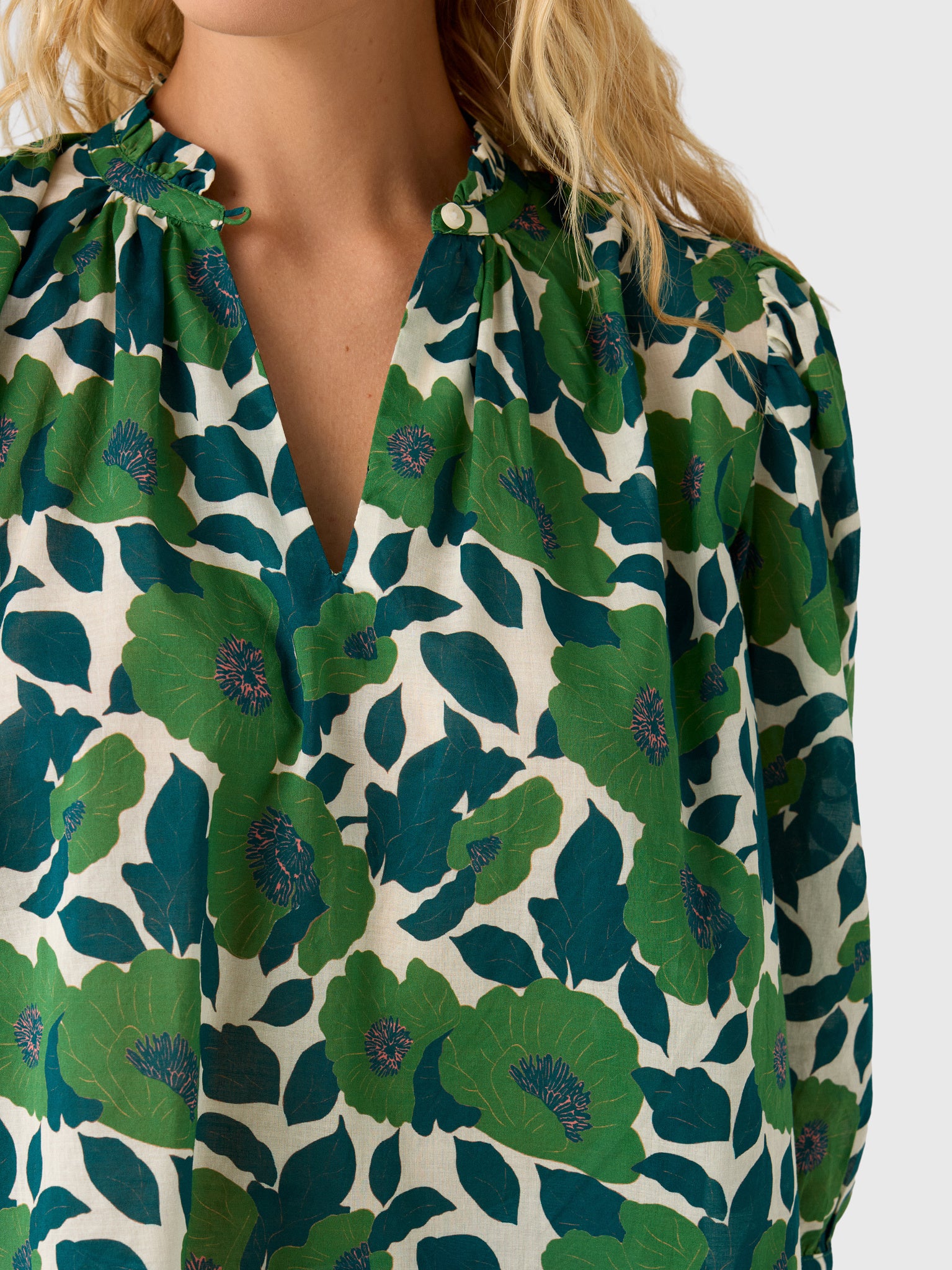 Trovata Women's Orly Blouse - Saint Bernard