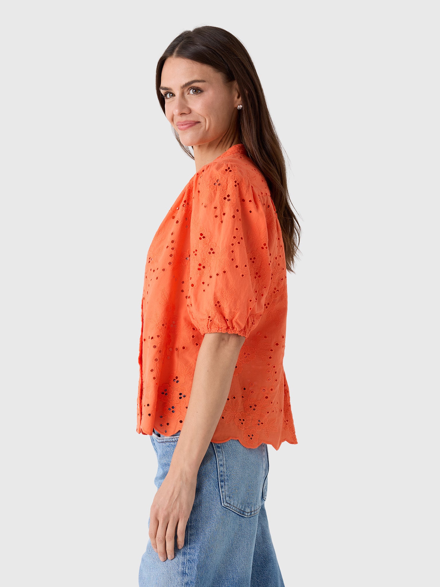 Trovata Women's Loren Blouse - Saint Bernard