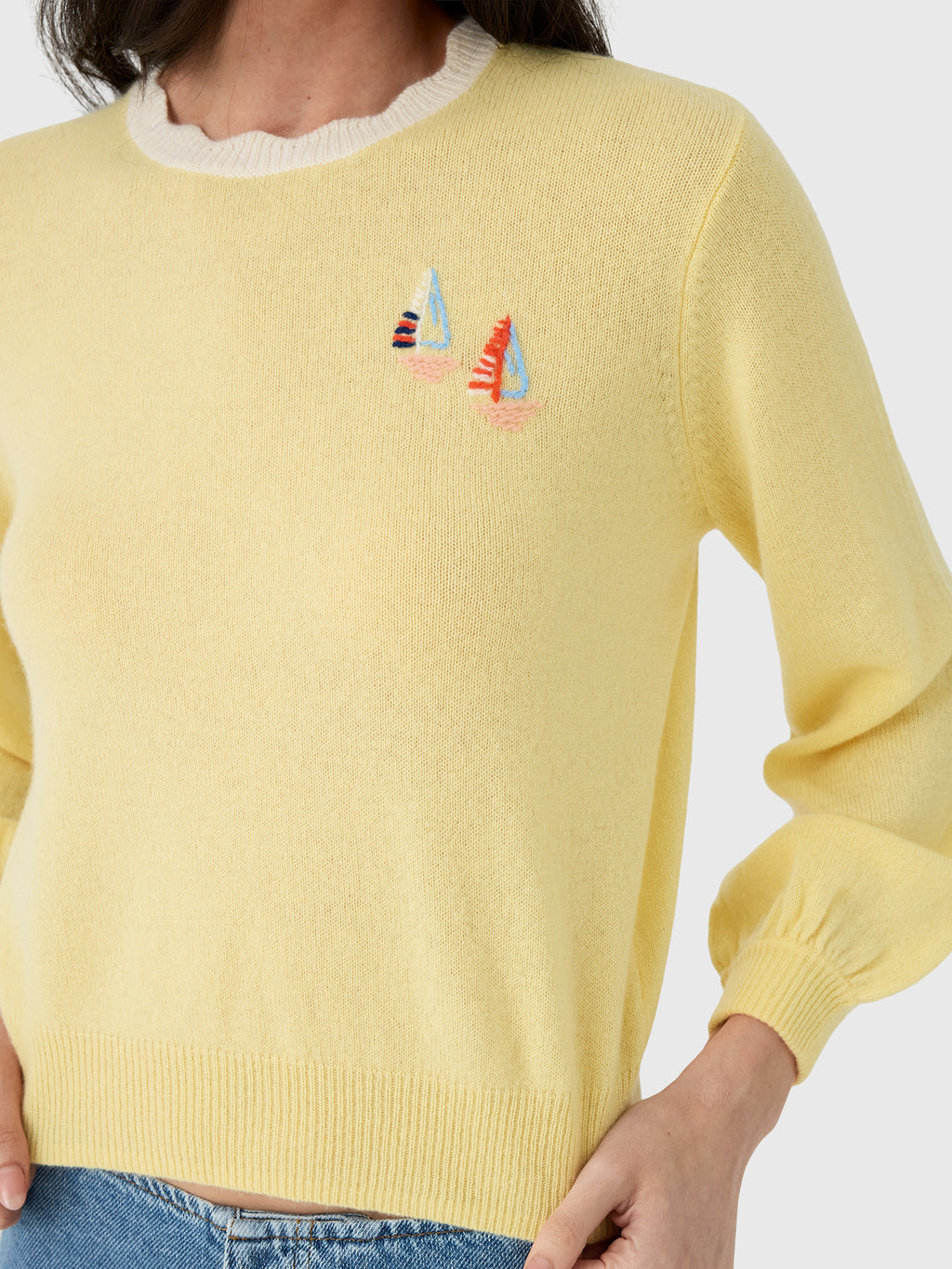 Trovata Women's Kate Sweater - Saint Bernard