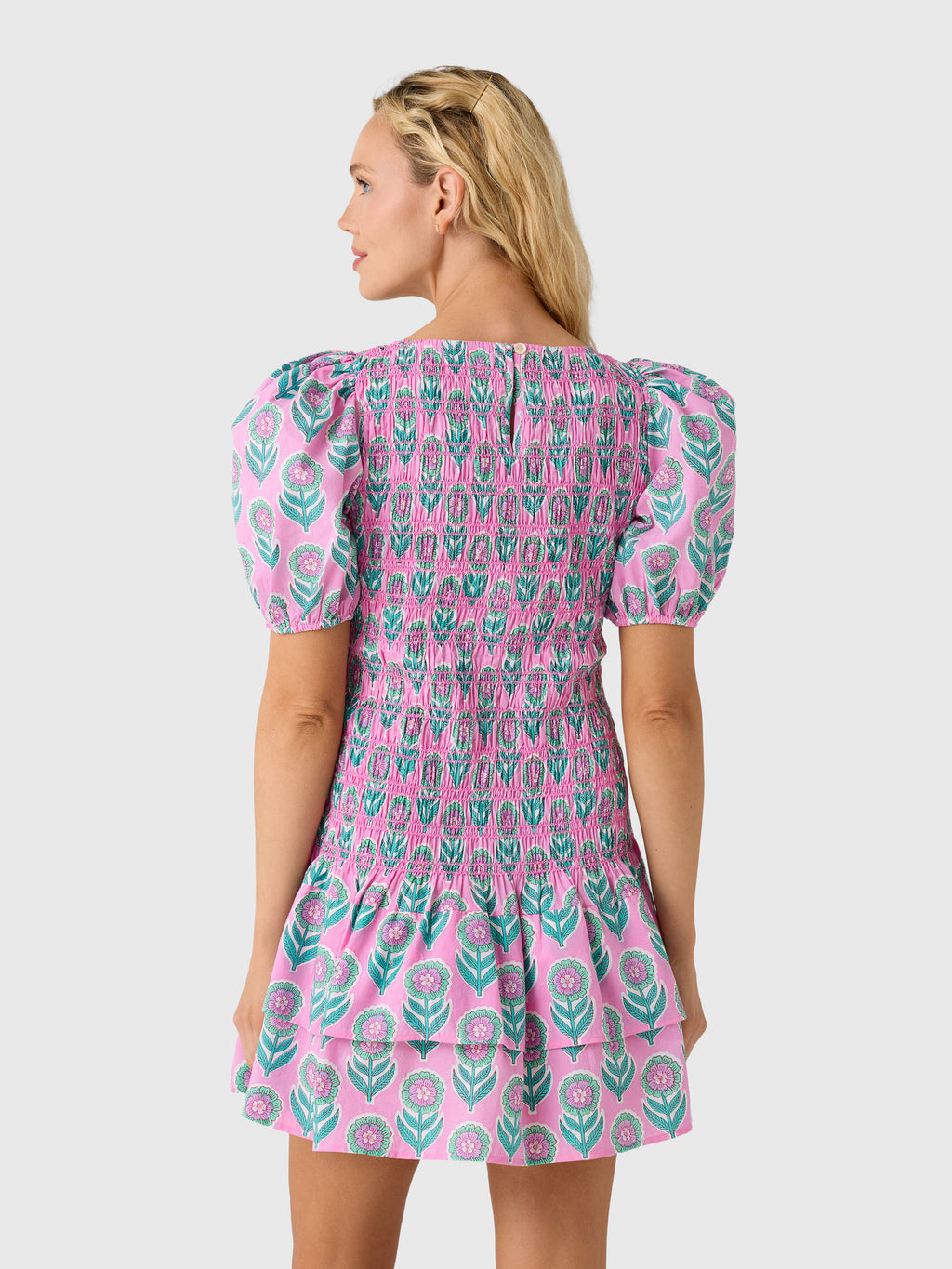 Pink City Prints Women's Nova Mini Dress - Saint Bernard