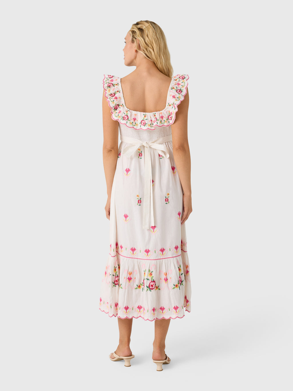Pink City Prints Women's Pippa Dress - Saint Bernard