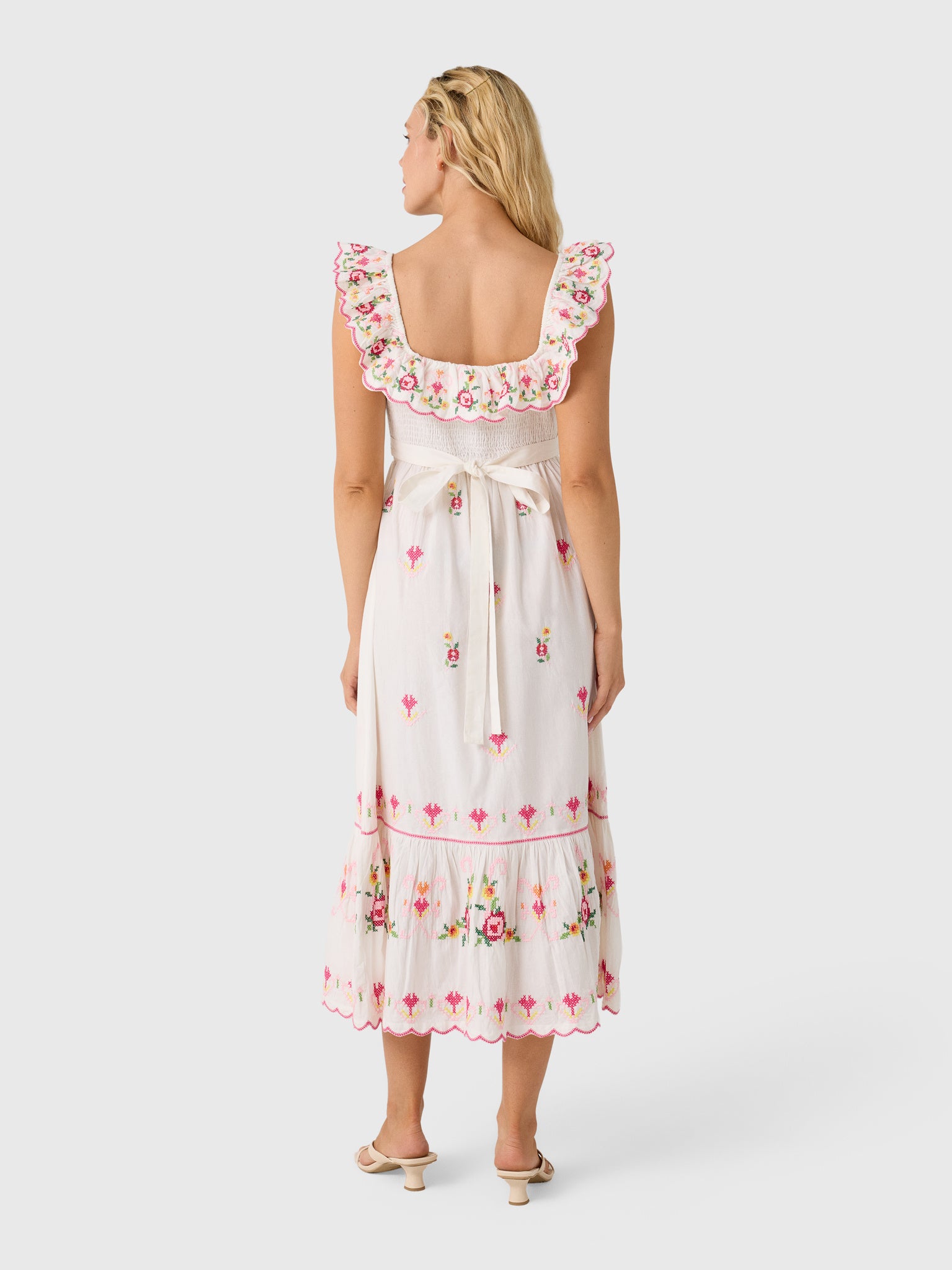 Pink City Prints Women's Pippa Dress - Saint Bernard