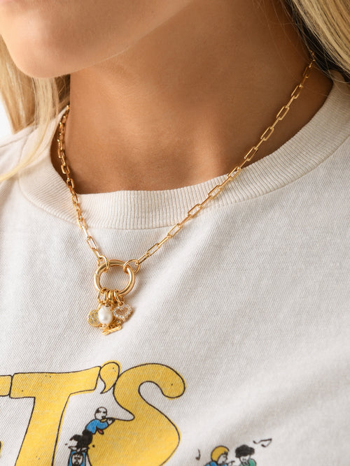 Alexa Leigh Summer Charm Link Necklace
