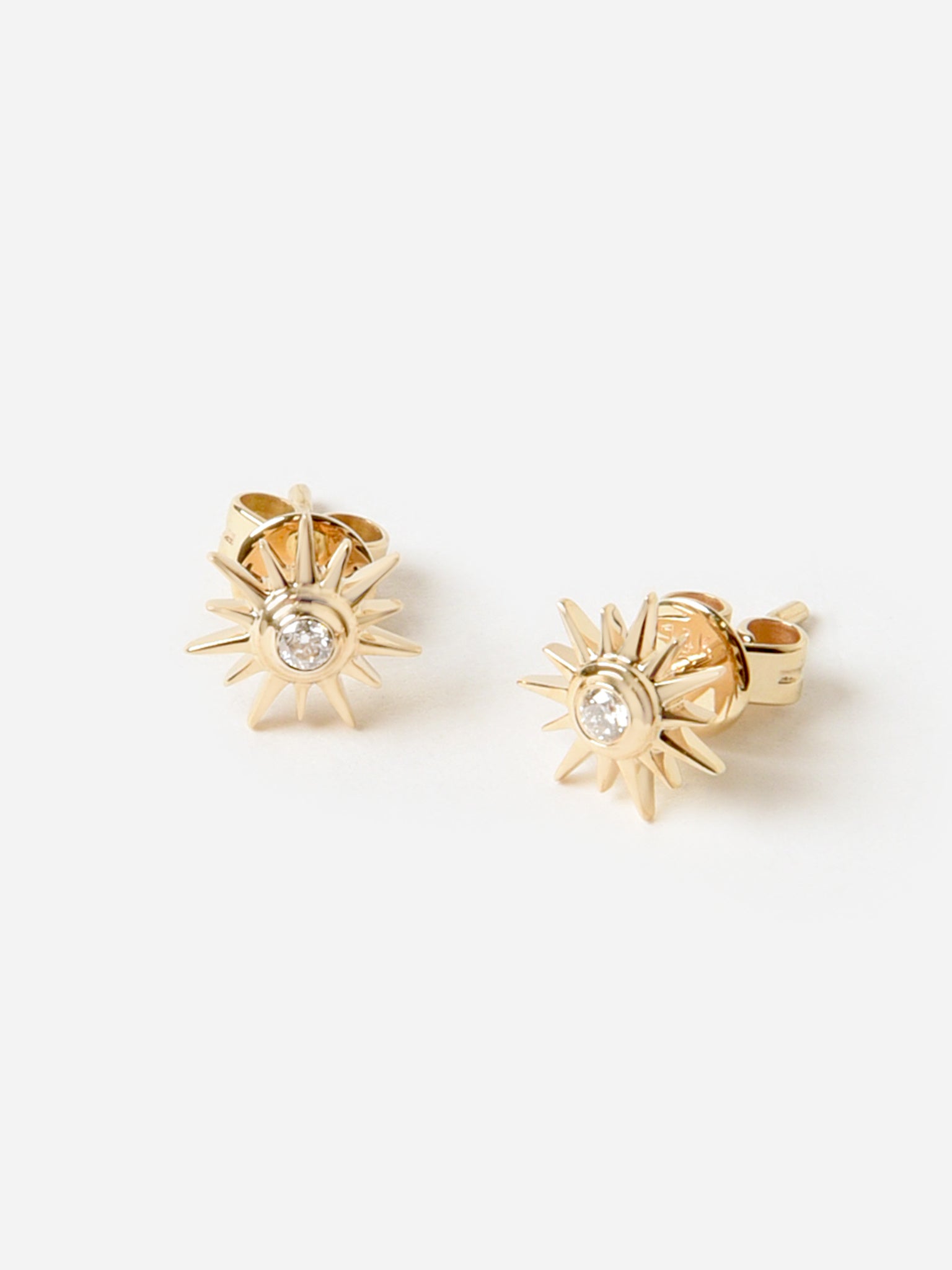 Francie B. Sunburst Stud Earrings - Saint Bernard