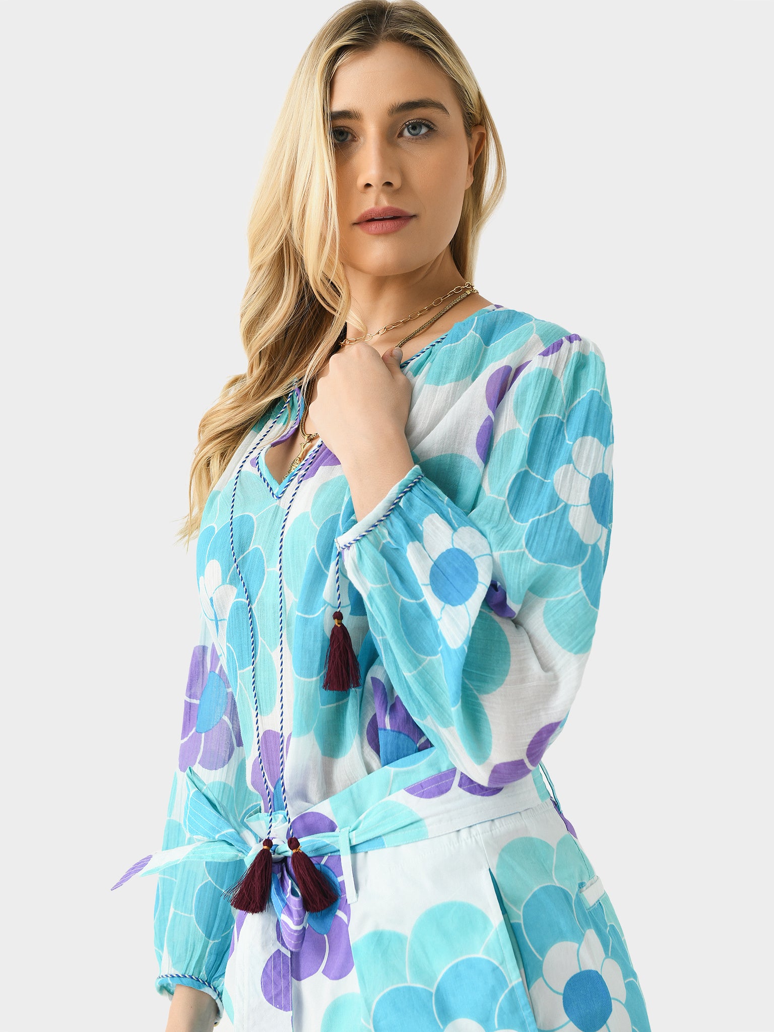 Antik Batik Women's Suny Blouse - Saint Bernard