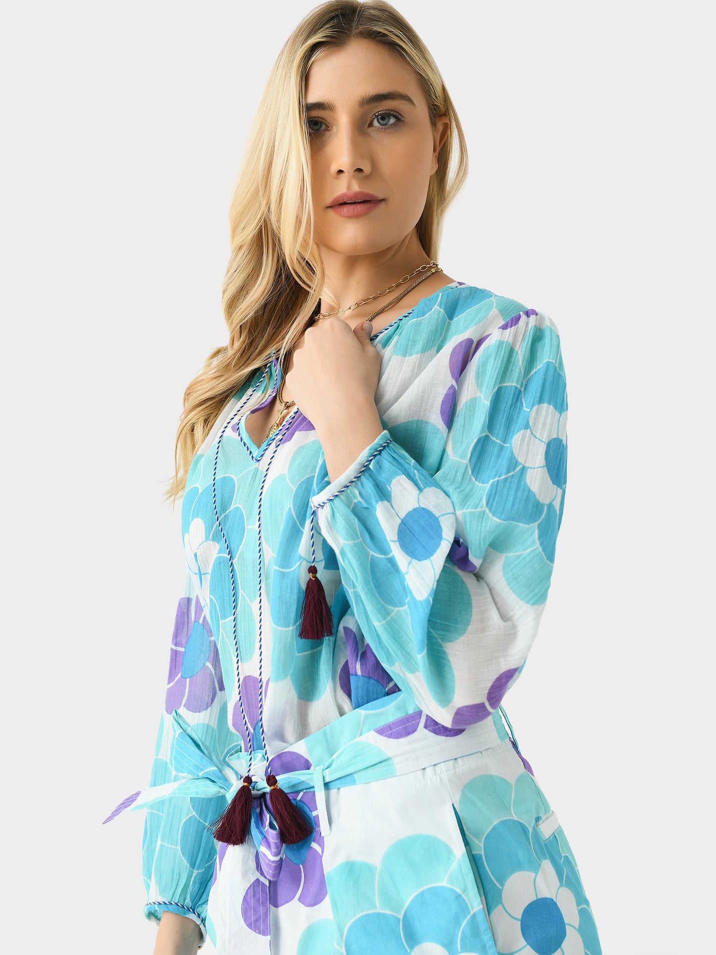 Antik Batik Women's Suny Blouse - Saint Bernard