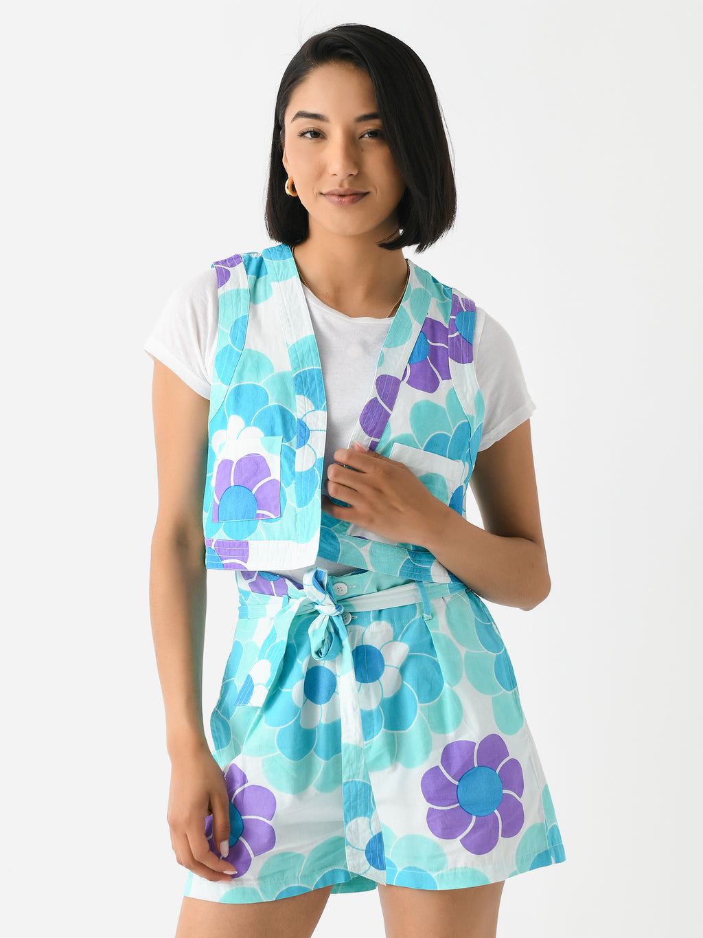 Antik Batik Women's Suny Vest - Saint Bernard
