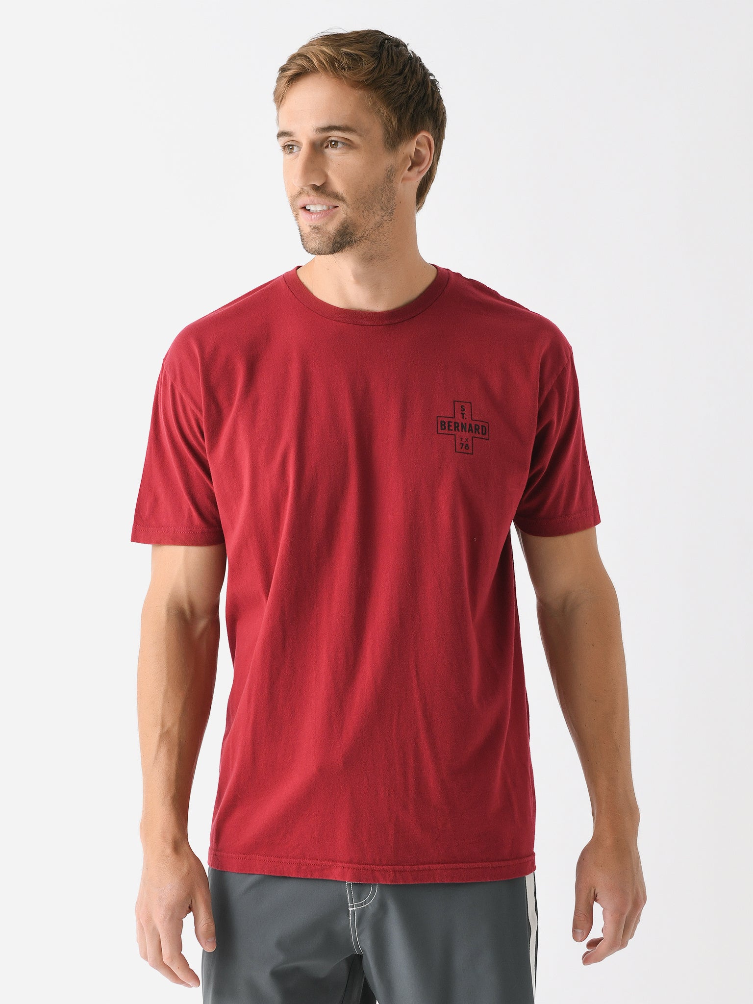 Saint Bernard Men's Surf Club Tee - Saint Bernard