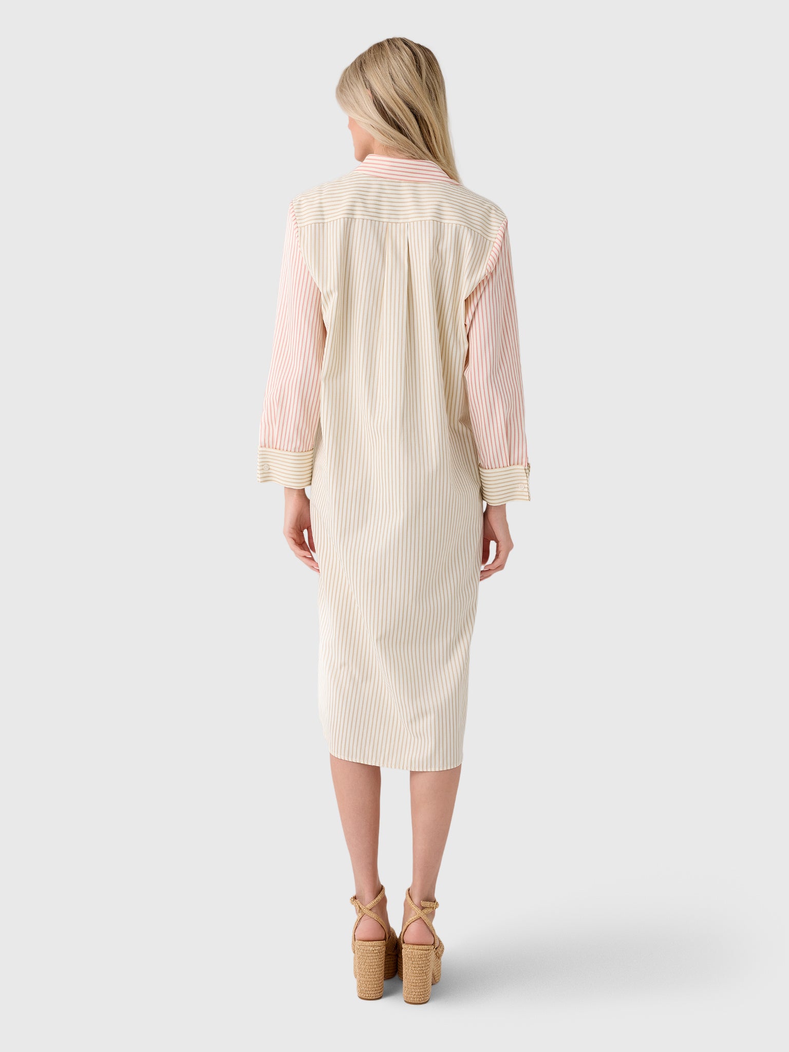 Masons Daughter Women's Sutton Midi Shirt Dress - Saint Bernard