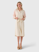 Masons Daughter Women's Sutton Midi Shirt Dress - Saint Bernard