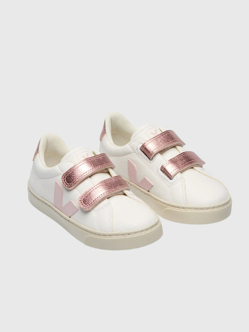 VEJA Kids' Small Esplar Leather Sneaker