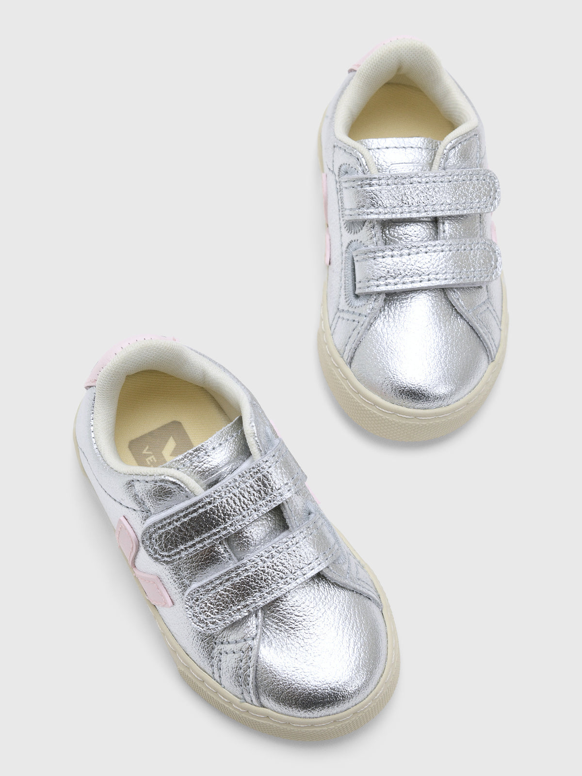 VEJA Kids' Small Esplar Leather Sneaker - Saint Bernard