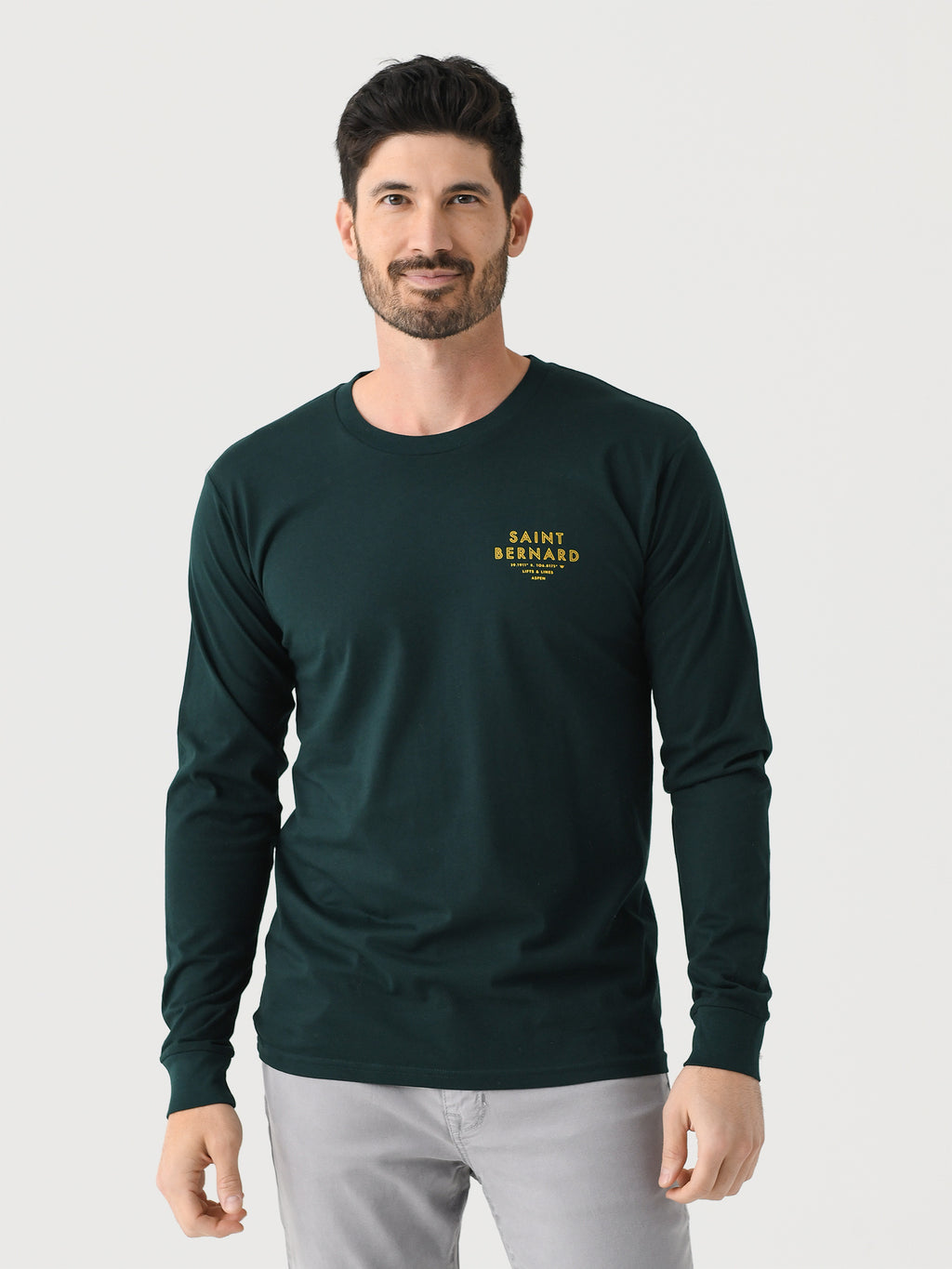 Saint Bernard Men's Aspen Long Sleeve Tee - Saint Bernard