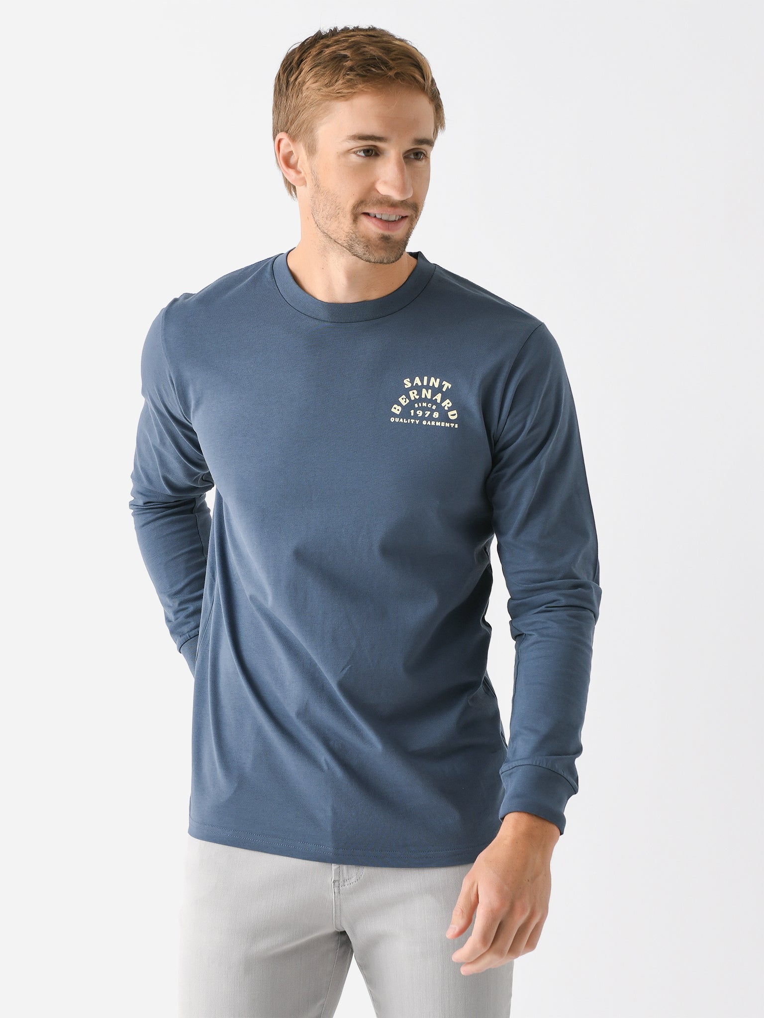 Saint Bernard Men's Arch Long Sleeve Tee - Saint Bernard