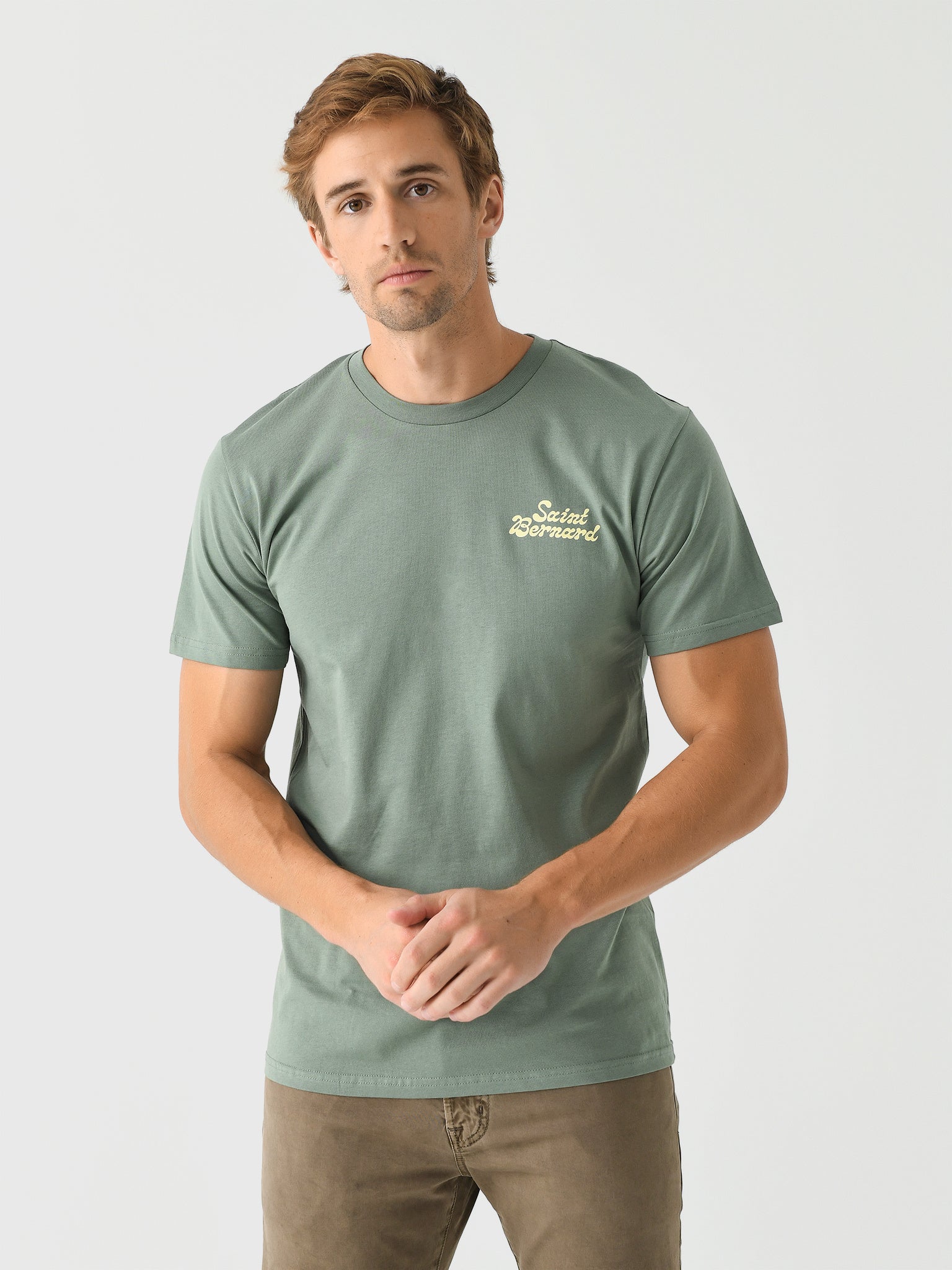Saint Bernard Men's Wordmark Tee - Saint Bernard