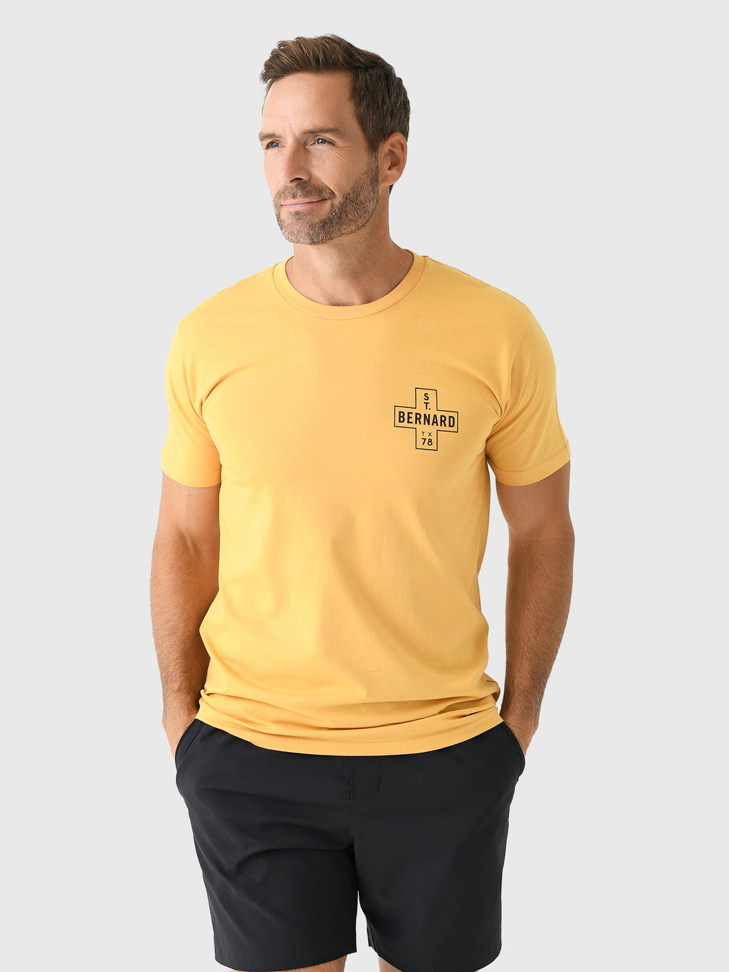 Saint Bernard Men's Cross Logo Tee - Saint Bernard