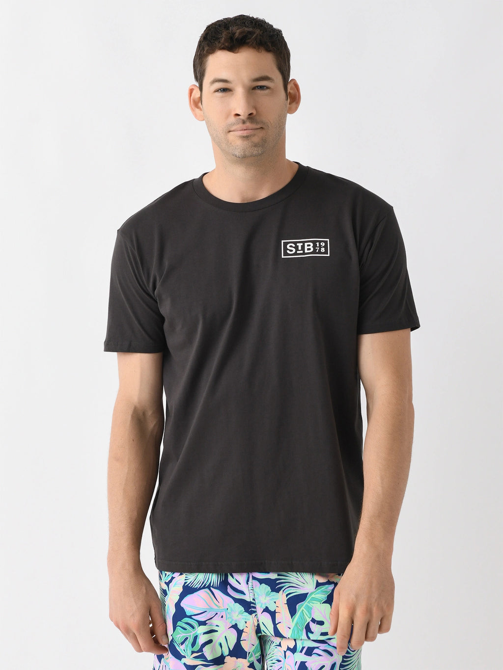 Saint Bernard Men's ST. B Block Tee - Saint Bernard
