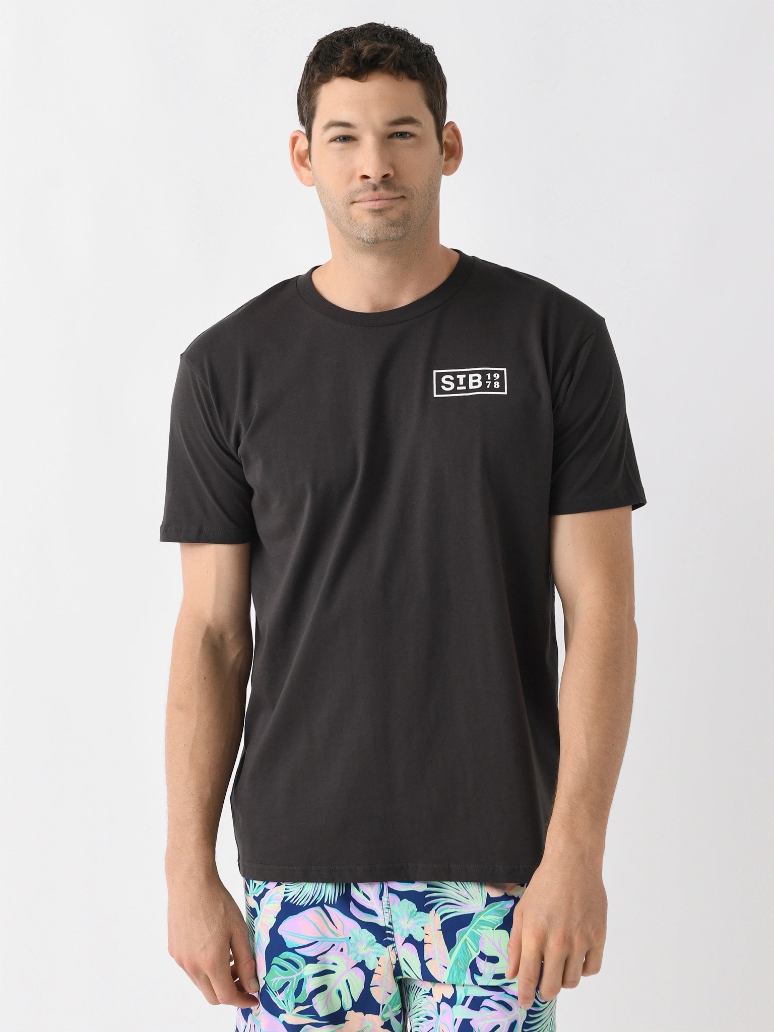 Saint Bernard Men's ST. B Block Tee - Saint Bernard