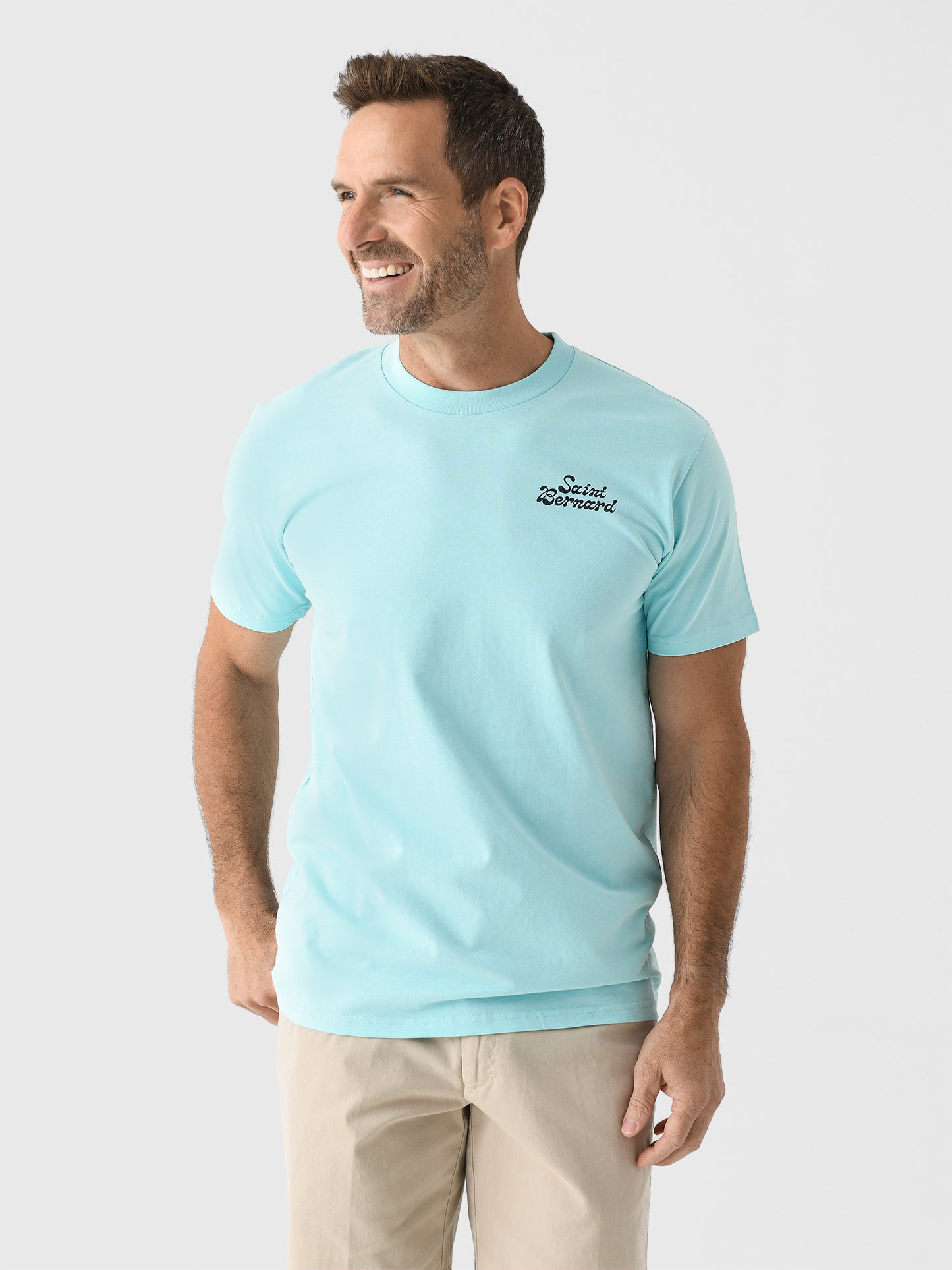 Saint Bernard Men's Wordmark Logo Tee - Saint Bernard