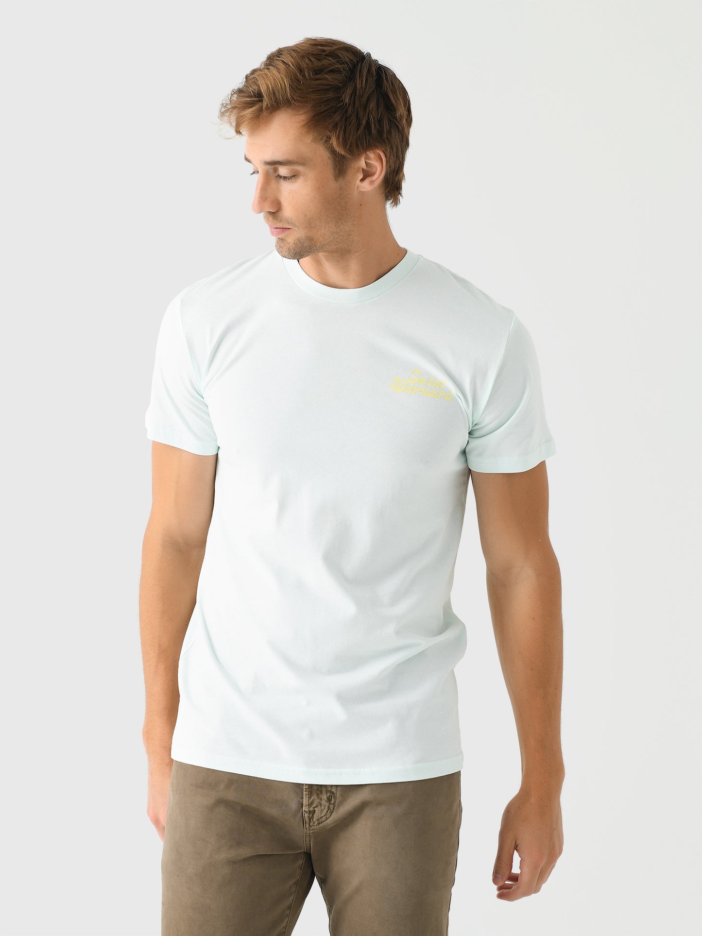 Saint Bernard Men's Wordmark Logo Tee - Saint Bernard