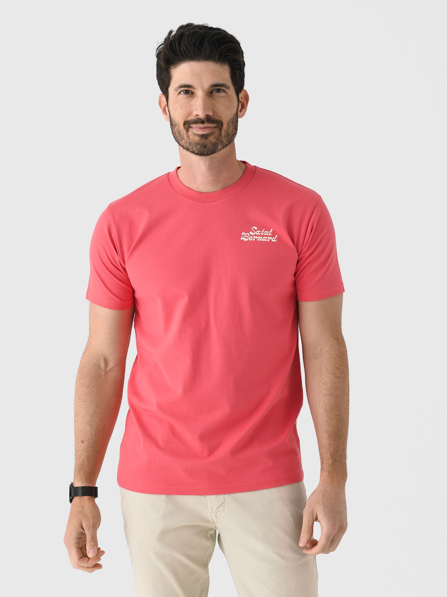 Saint Bernard Men's Wordmark Logo Tee - Saint Bernard