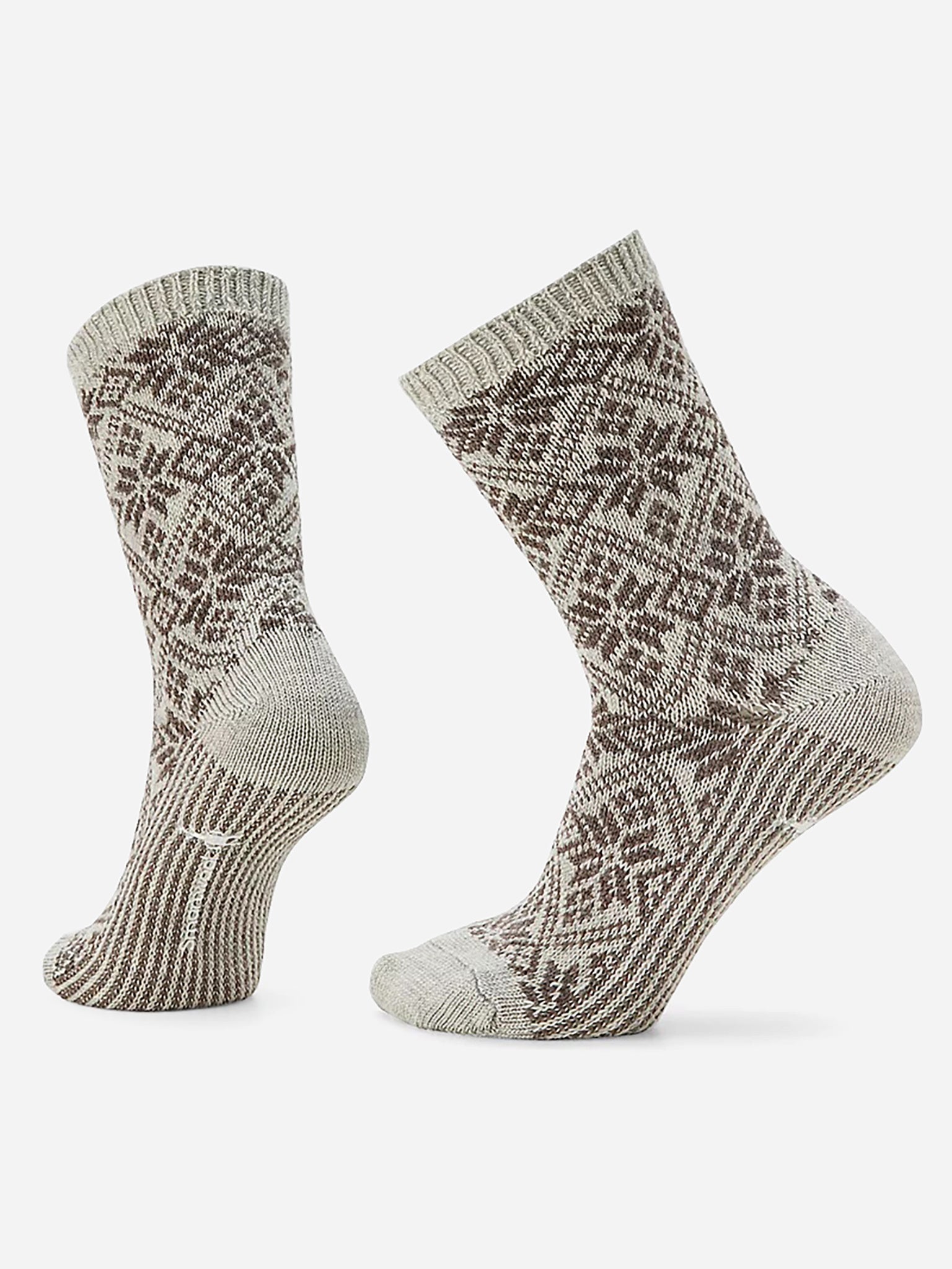 Smartwool Women's Everyday Traditional Snowflake Full Cushion Crew Socks - Saint Bernard