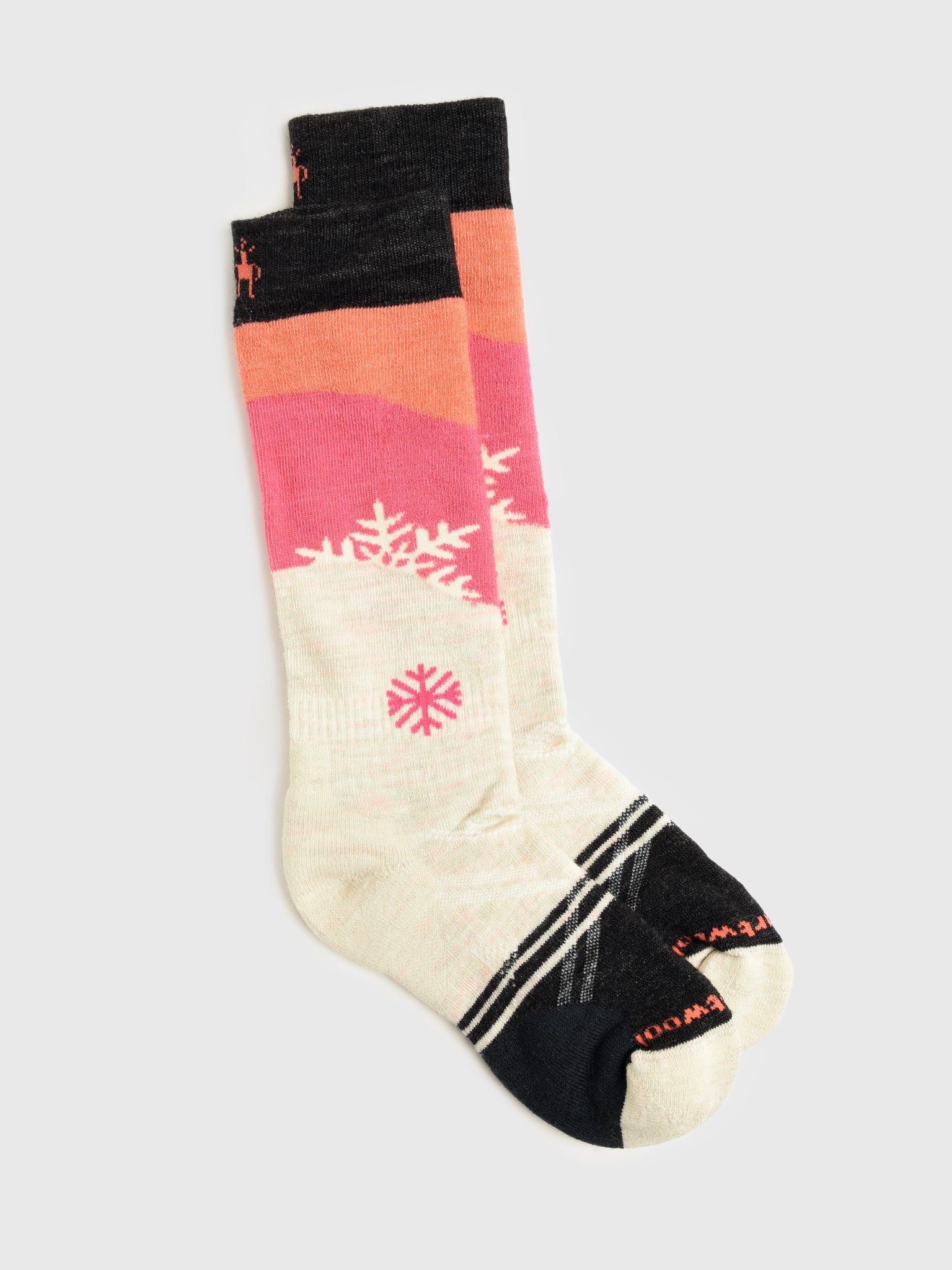 Smartwool Women's Ski Full Cushion Snowpocalypse Pattern OTC Socks - Saint Bernard