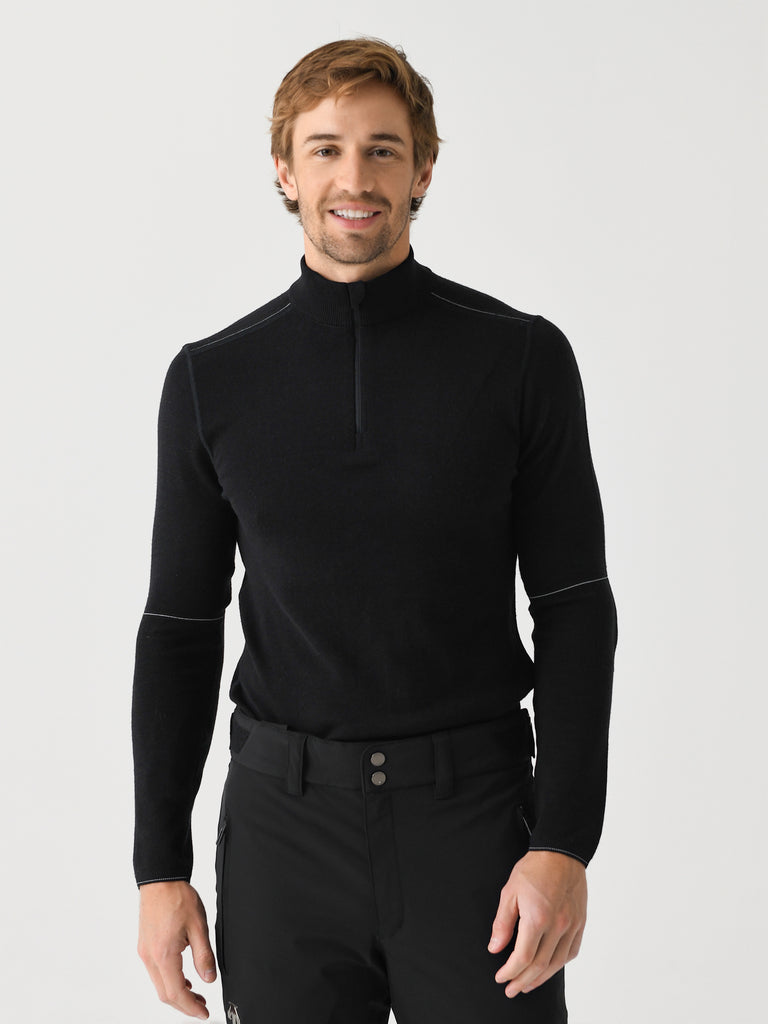 Smartwool Men's Intraknit™ Thermal Max Merino Base Layer QuarterZip