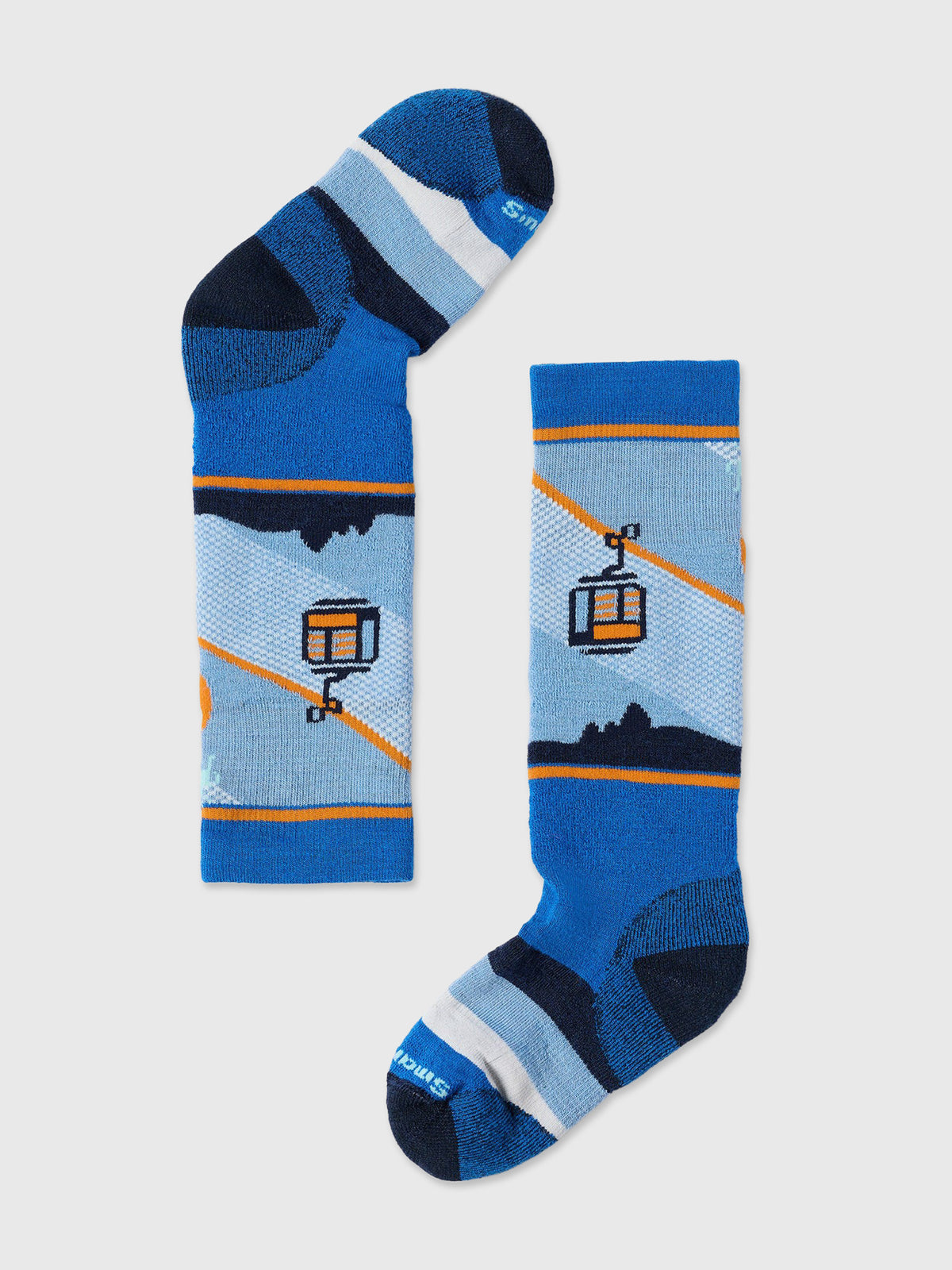 Smartwool Kids' Wintersport Full Cushion Gondola Games OTC Socks - Saint Bernard