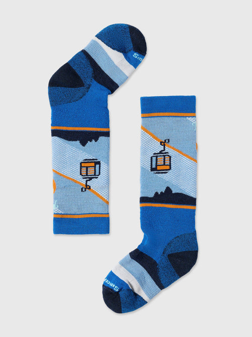 Smartwool Kids' Wintersport Full Cushion Gondola Games OTC Socks - Saint Bernard