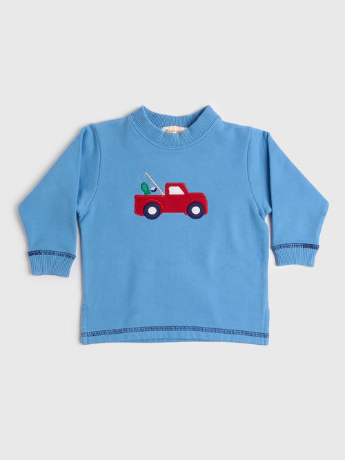 Luigi Boys' Truck Sweatshirt