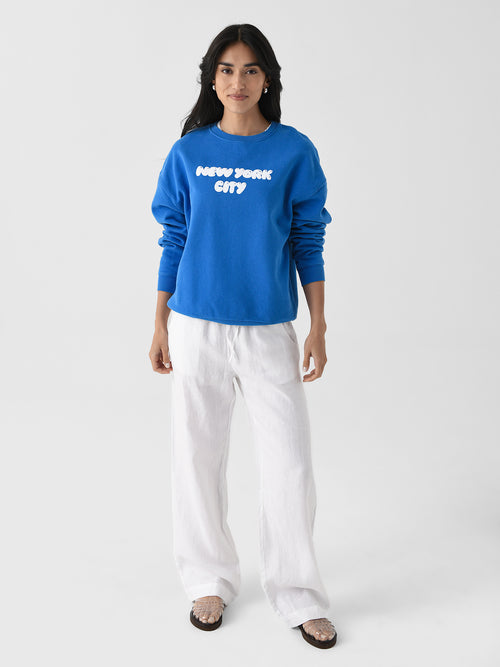 Kule Women's The Oversized New York City Sweatshirt