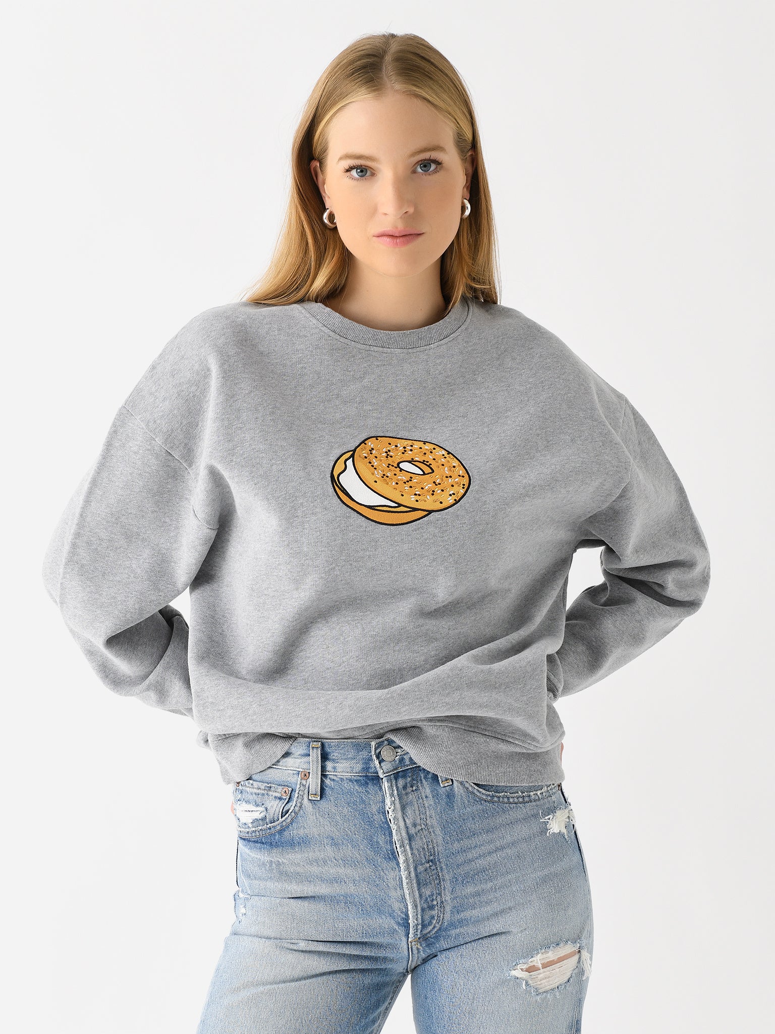Kule Women's The Oversized Bagel Sweatshirt - Saint Bernard