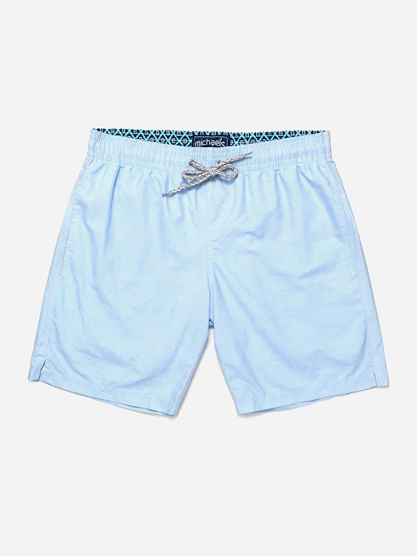 Michaels Swimwear Men's Linen Solid Swim Trunk - Saint Bernard