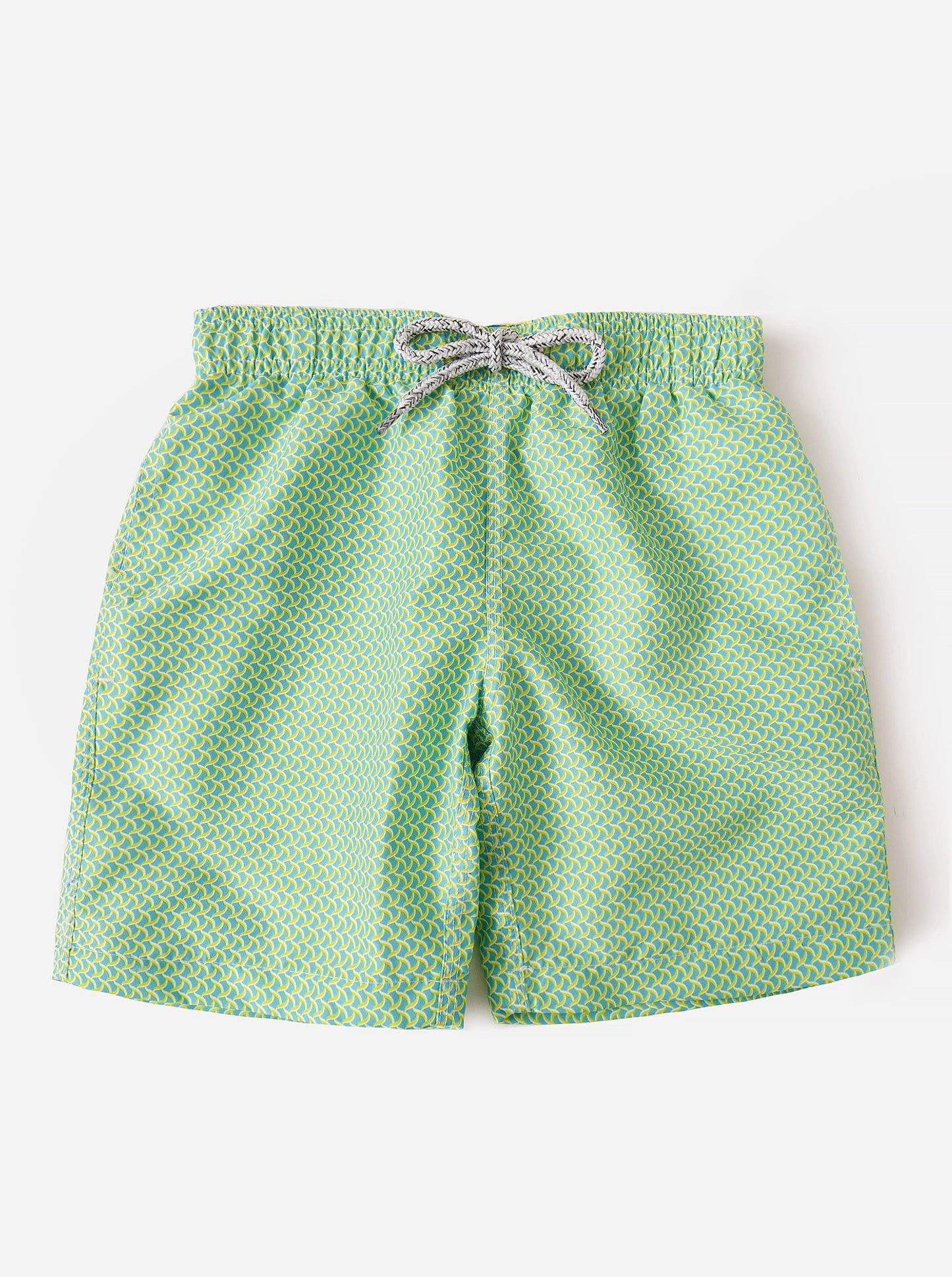 Michaels Swimwear Boys' Wave Print Swim Trunk - Saint Bernard